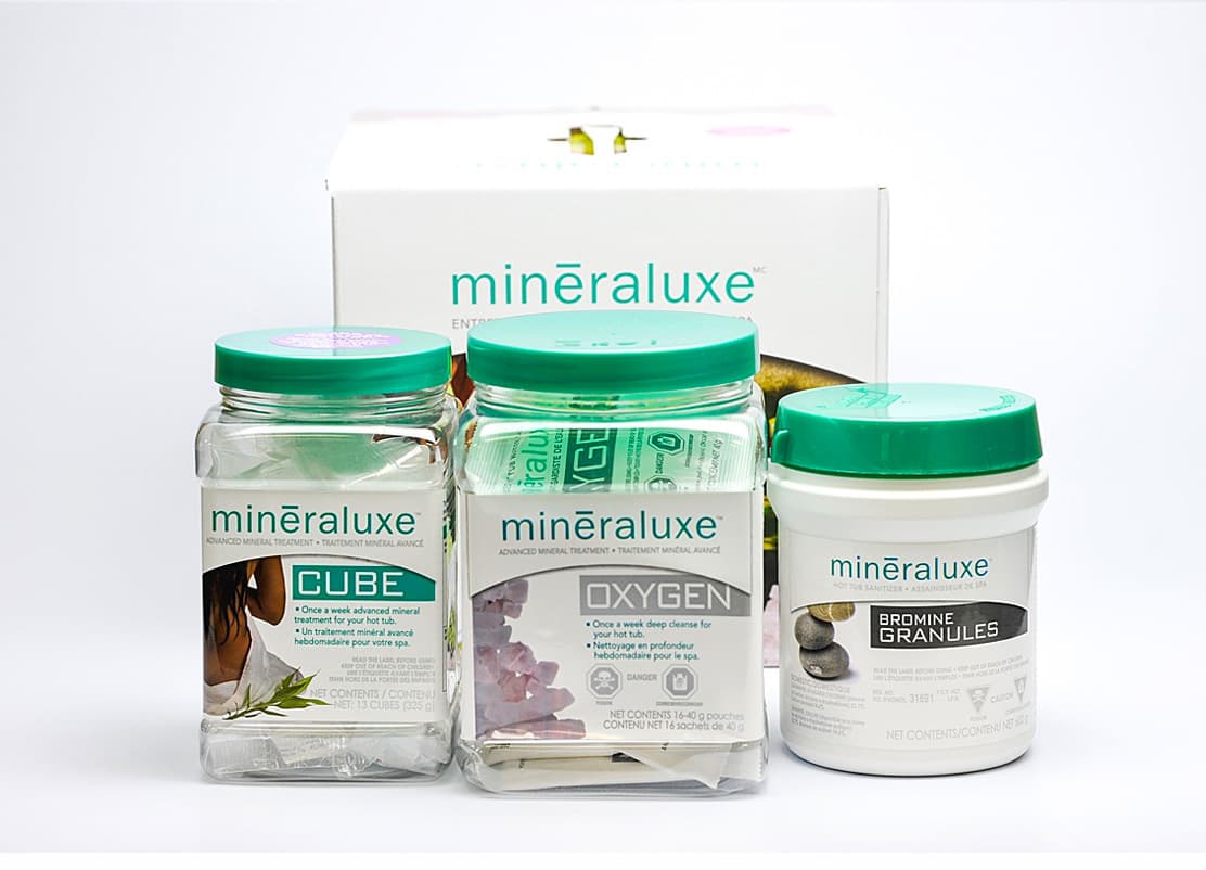 Mineraluxe Hot Tub Care System